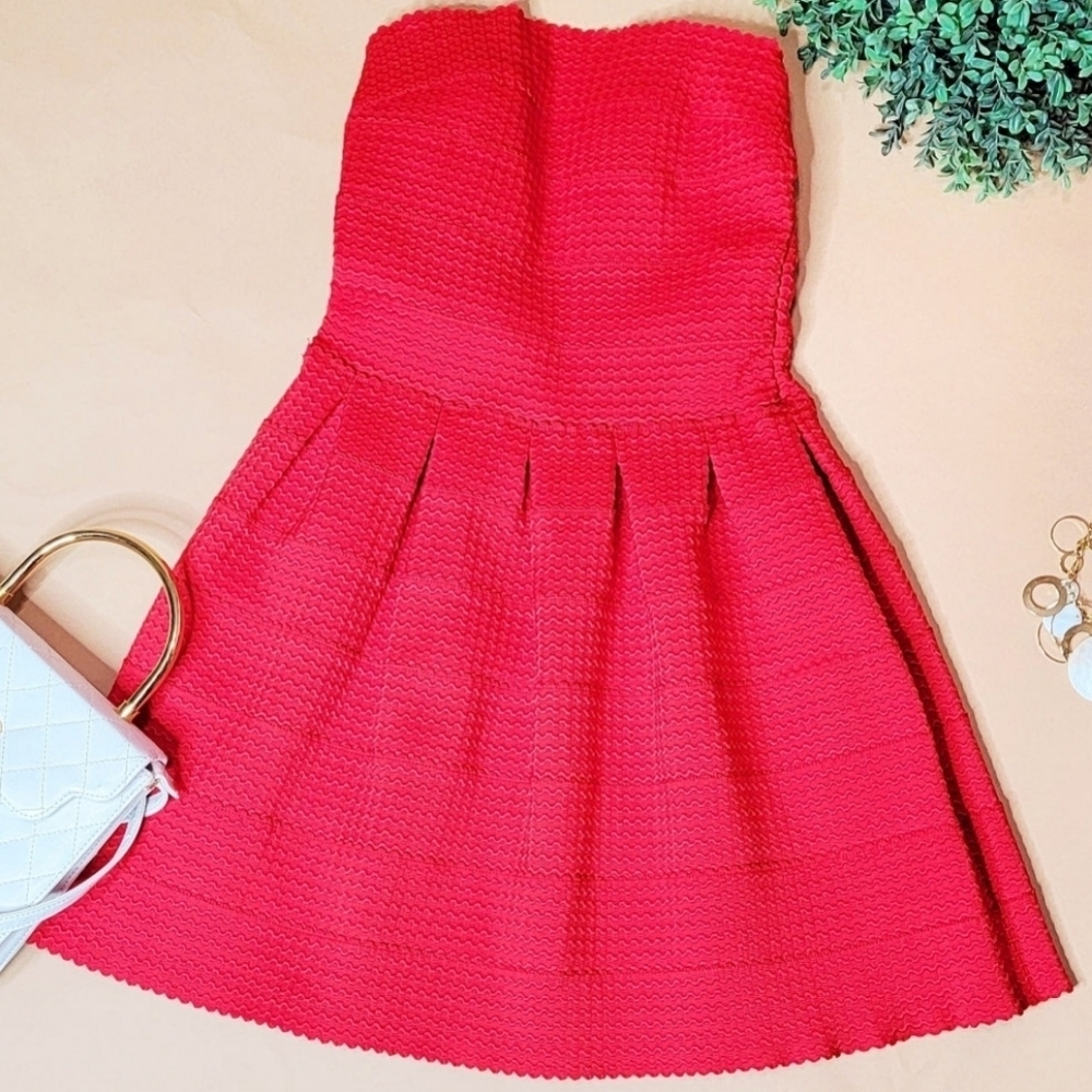 Wow Couture Sleeveless Tube Bandage Bubble Dress Size S